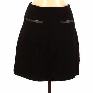 Theory Francia Double Boucle Wool Skirt